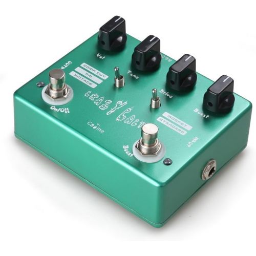  MIMIDI Caline CP-20 Crazy Cacti Overdrive Guitar Effect Pedal (CP-20)