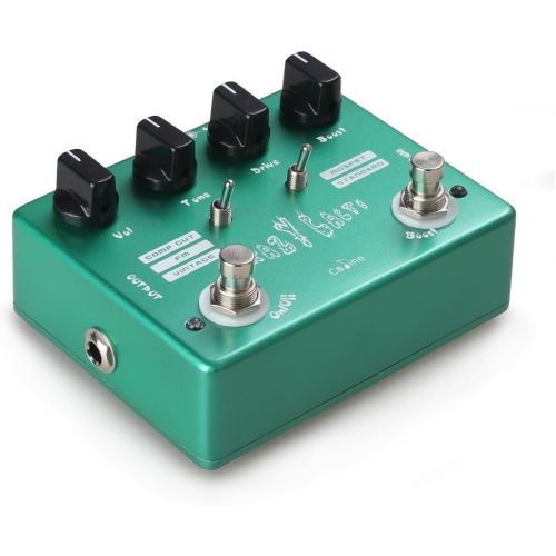  MIMIDI Caline CP-20 Crazy Cacti Overdrive Guitar Effect Pedal (CP-20)