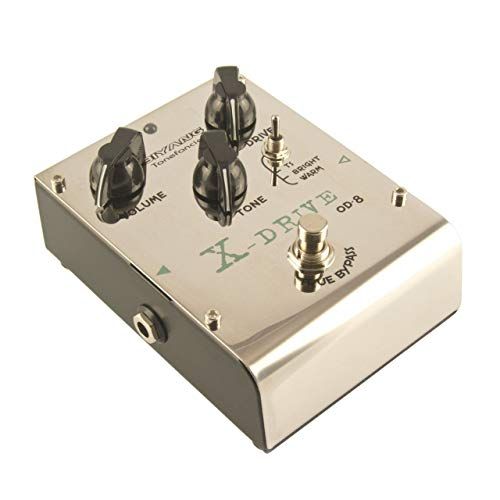  MIMIDI Biyang Distortion Effect Pedal METAL-END King High Gain Built-in Amplifier Simulator EQ With True Bypass Full Metal Shell (King)