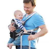 MINE Baby Carrier for Infants and Toddlers - 4 Carrying Positions - 100% Breathable Soft Machine Washable! Adjustable Baby Sling Carrier - Buy This Cool