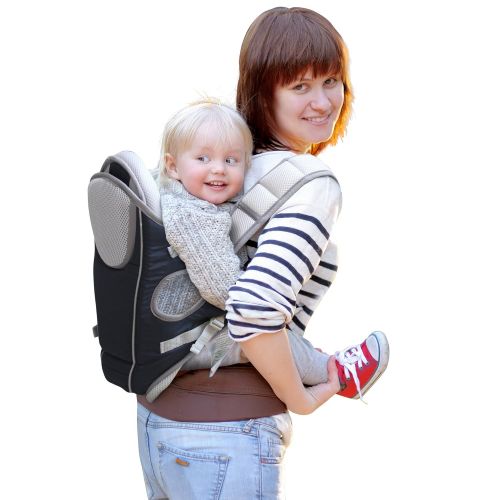  MINE Baby Carrier for Infants and Toddlers - 4 Carrying Positions - 100% Breathable Soft Machine Washable! Adjustable Baby Sling Carrier - Buy This Cool