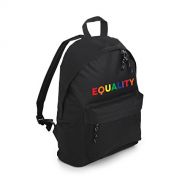 MINGA LONDON Equality Backpack School Bag Tumblr Hipster Grunge Lgbt Gay Rainbow Fun