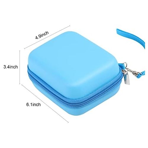  Kids Camera Case Compatible with MINIBEAR Kids Camera, Case for Camera for Kids and Kids Action Camera Accessories, 6.1 x 4.9 x 3.4 inch Shockproof Storage Box fits for Most Kids C