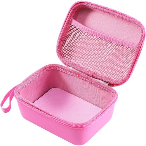  Kids Camera Case Compatible with MINIBEAR Kids Camera, Case for Camera for Kids and Kids Action Camera Accessories, 6.1 x 4.9 x 3.4 inch Shockproof Storage Box fits for Most Kids C