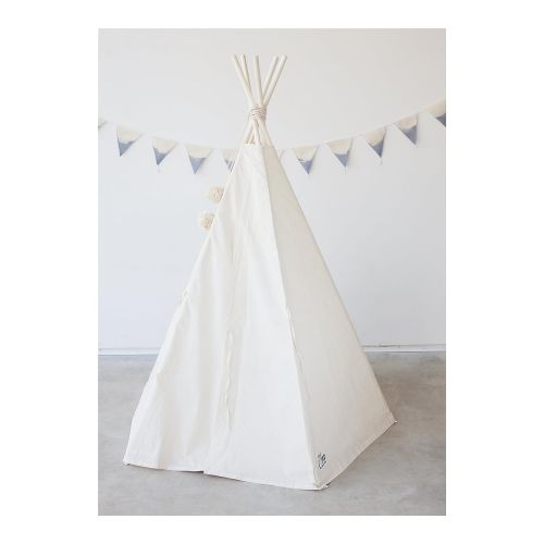  Mini Camp Teepee tent for kids 5 poles kids teepee tipi tepee play tent playhouse top item by Minicamp, 100% handmade from natural wood and cotton