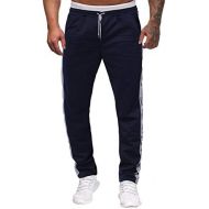 [아마존베스트]MINIKIMI Mens Cargo Chino Jeans Stretch Jogger Sports Trousers Slim Fit Tracksuit Bottoms Casual Fitness Jogging Bottoms Long Trousers with Pockets