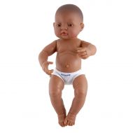 MINILAND EDUCATIONAL CORPORATION Miniland Educational MLE31007 Anatomically Correct Newborn Doll, Hispanic Boy