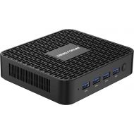 [아마존베스트]MINISFORUM Mini PC Windows 10 Pro 8GB LPDDR4 128GB SSD Intel Celeron J4125(up to 2.7GHz), Quad Core, HDMI&DP 4K@60Hz Outputs, 2X Gigabit Ethernet, 4X USB 3.0, Dual Band WiFi, Support PXE Boot