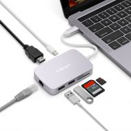 MINIX Neo C, USB-C Multiport Adapter with HDMI  Space Gray [GEN 2] (Compatible with Apple MacBook and MacBook Pro).Sold Directly by MINIX Technology Limited.