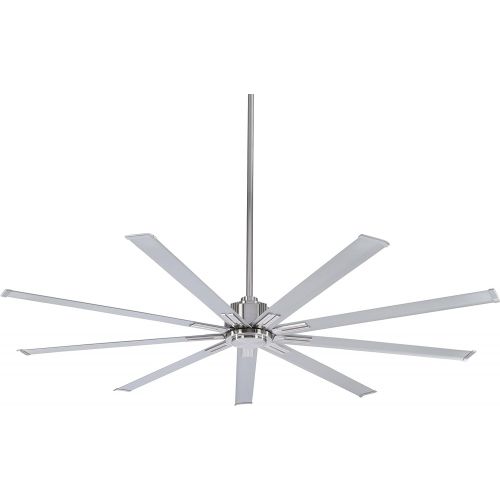  Minka-Aire F887-72-BN, Xtreme 72 Ceiling Fan, Brushed Nickel Finish with Silver Blades
