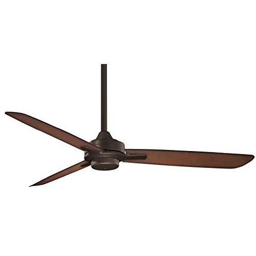  Minka-Aire F727-ORB Rudolph 52 Inch Ceiling Fan in Oil Rubbed Bronze Finish with Tobacco Blades