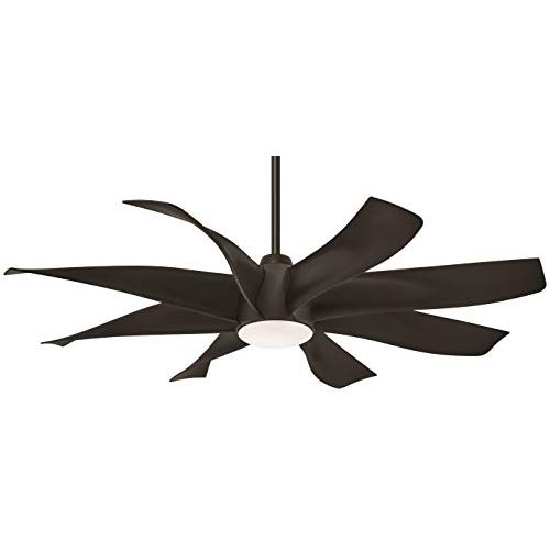  Minka-Aire F788L-ORB Dream Star 60 Inch Ceiling Fan with Integrated LED Light and DC Motor in Oil Rubbed Bronze Finish