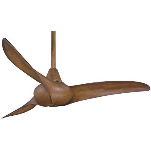  Minka-Aire F854-DK Wave 44 Ceiling Fan with Remote Control in Distressed Koa Finish (no light kit)