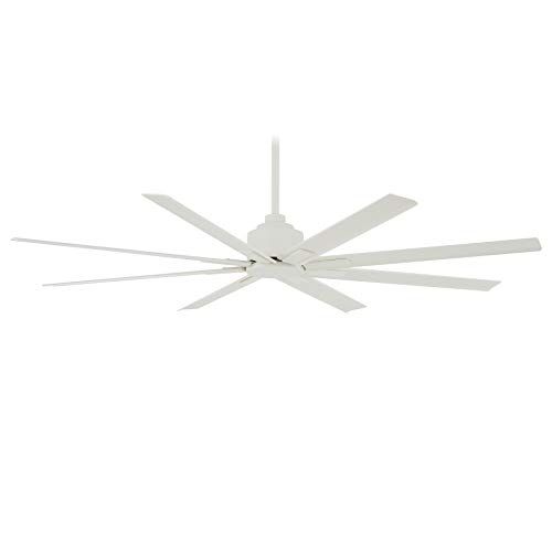  Minka-Aire F896-65-WHF Xtreme H2O 65 Inch Outdoor Ceiling Fan with DC Motor in Flat White Finish