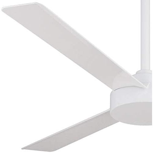  Minka-Aire F524-WHF Roto 52 Inch Ceiling Fan 3 Blades in Flat White Finish