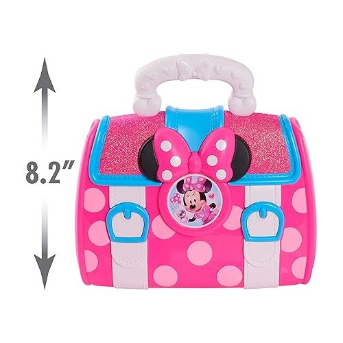  Disney Junior’s Minnie Mouse Bow-Care Doctor Bag Set, Dress Up and Pretend Play, Kids Toys for Ages 3 Up by Just Play