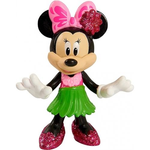  Disney Junior Minnie Mouse 3-inch Collectible Figure Set, 5 Piece Set, Officially Licensed Kids Toys for Ages 3 Up by Just Play