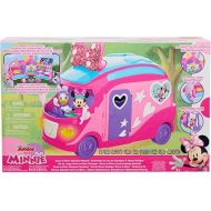 Disney Junior Minnie Mouse Bows-A-Glow Rolling Glamper 13-piece Figures and Playset