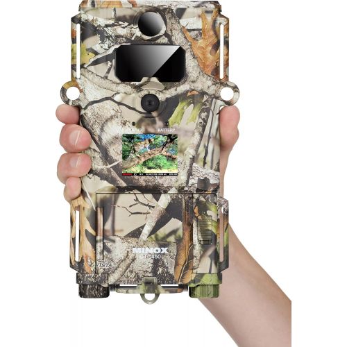  MINOX DTC 450 Trail Cam - The Slimmest Most Unobtrusive Weatherproof Wildlife and Outdoor Surveillance Camera with Polycarbonate Housing