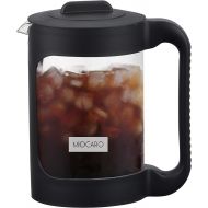 MIOCARO SIXAQUAE SIXAQAUE Cold Brew Ice Coffee Maker Stainless Steel Strainer Large 52 Oz Juice Tea Cooler