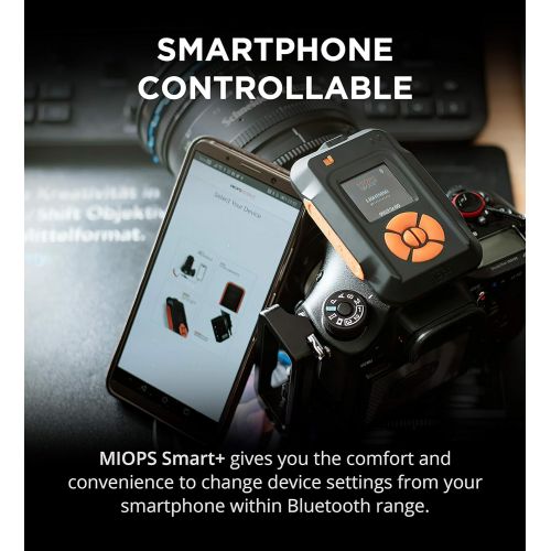  MIOPS Smart+ Smartphone Controllable Camera and Flash Trigger for High Speed Photography & Timelapse with N3 Cable for Nikon Cameras