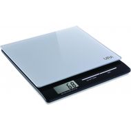 MIRA BRANDS MIRA Digital Easy to Use Kitchen Food Scale | Portable Lightweight Slim Food Scale Measures Grams, Pounds & Ounces Glass Platform Multifunction Scale | TARE function | 11 lb Capaci