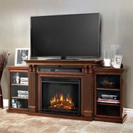 MISC Medi Electric Fireplace in Dark Espresso - 67l X 18w 30.5h Brown Traditional Transitional Manufactured Wood Solid Finish Storage Remote Control