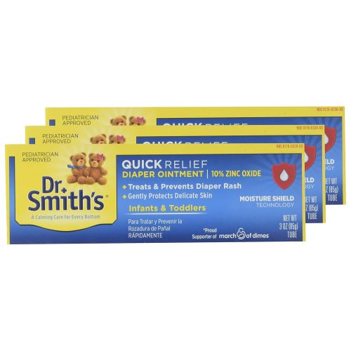  [아마존베스트]MISSION - OTC Dr. Smith`s Diaper Ointment 3 oz. (3 Pack)