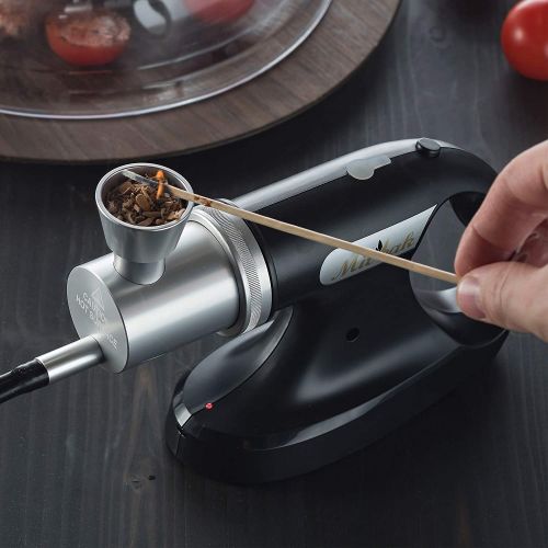  Mitbak Portable Handheld Cold Smoking Gun| Electric Food And Drink Cocktail Smoker| Pack Of Woodchips Including, Indoor-Outdoor Smoke Infuser Machine | Gift For Christmas