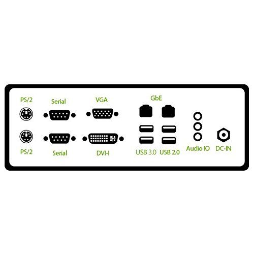  Mitac E400 Fanless Dual LAN Mini-ITX PC w/ 4GB DDR3L, 128GB SSD, Intel Celeron J1900, PD11BI CC - Configured and Assembled by MITXPC