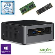 Intel BOXNUC7i5BNH Core i5-7260U NUC Mini PC w 16GB DDR4, 256GB NVMe M.2 SSD, Windows 10 Pro - Configured and Assembled by MITXPC