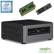 Intel BOXNUC7i7BNH Core i7-7567U NUC Mini PC w 32GB DDR4, 1TB M.2 SSD - Configured and Assembled by MITXPC