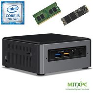 Intel BOXNUC7i5BNH Core i5-7260U NUC Mini PC w/ 16GB DDR4, 512GB M.2 SSD - Configured and Assembled by MITXPC