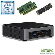 Intel BOXNUC7i5BNK Core i5-7260U NUC Mini PC w/ 32GB DDR4, 512GB NVMe M.2 SSD, Windows 10 Pro - Configured and Assembled by MITXPC