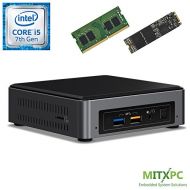 Intel BOXNUC7i5BNK Core i5-7260U NUC Mini PC w/ 4GB DDR4, 128GB M.2 SSD - Configured and Assembled by MITXPC