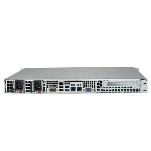  MITXPC Supermicro SuperServer 5019P-MTR with Intel Xeon Bronze 3104, 48GB (6x8GB) ECC RDIMM Memory, 128GB NVMe M.2 SSD, Dual 10G Ethernet, IPMI, 4 x 3.5 Drive Bays, Redundant PSU 1U Rackm