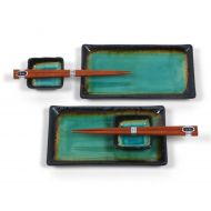 MIYA Miya Kosui Sushi Set, Green