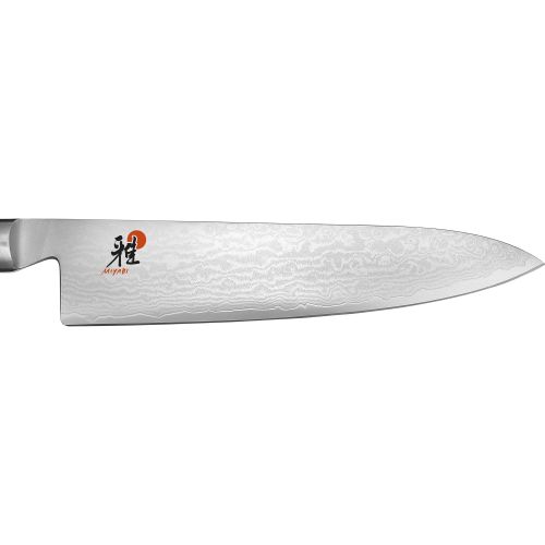  Miyabi Kaizen Chef's Knife, Medium, Black with Red Accent