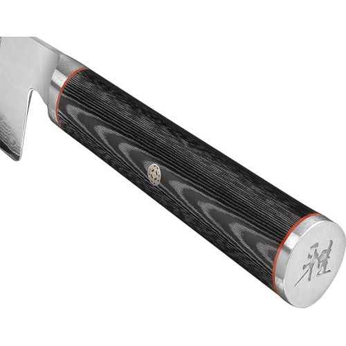  Miyabi Kaizen Chef's Knife, Medium, Black with Red Accent