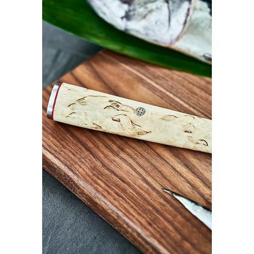  Miyabi Chef's Knife, 8-Inch, Birch/Stainless Steel