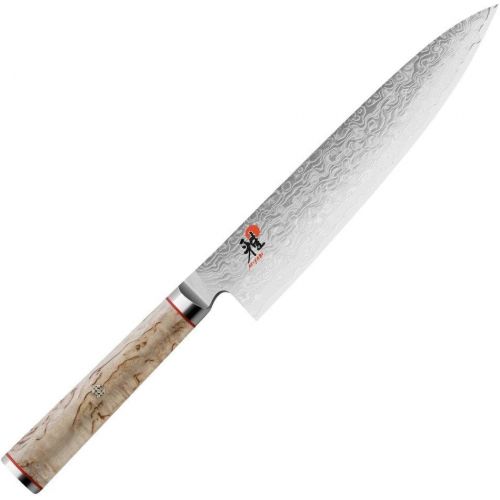  Miyabi 234373-201-0 Gyutoh Tranchiermesser, Stahl, 20 cm, silber / birke, 38,5 x 8,5 x 3,5 cm