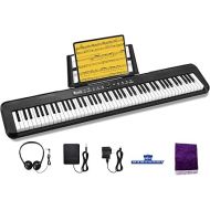 88 Key Digital Piano, Semi Weighted Electronic Keyboard Piano with Music Stand, Power Supply, Sustain Pedal, Bluetooth, MIDI, for Beginner Professional at Home, Stage