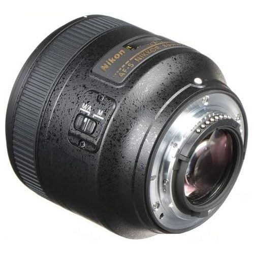  [아마존베스트]MJ | Nikon Intl Nikon AF S NIKKOR 85mm f/1.8G Fixed Lens with Auto Focus + Acessory Bundle and Cleaning Kit