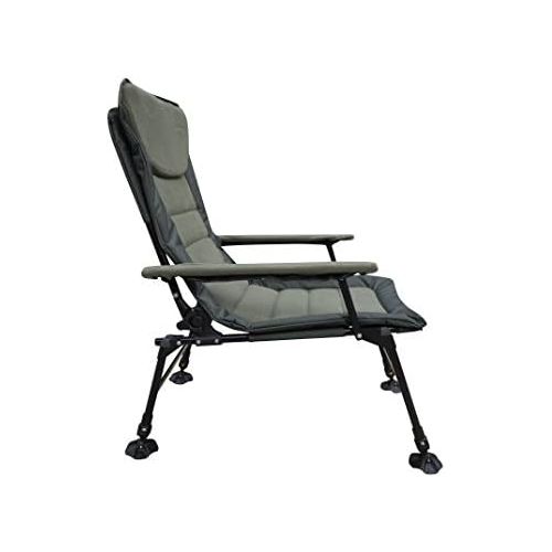  [아마존베스트]MK-Angelsport MK Kingsize Recliner, Carp Chair, Maximum Load 150 kg, Comfortable and Lightweight Camping Chair, with Armrest and Adjustable Seat Height (42 cm to 55 cm), Includes Wide Seat