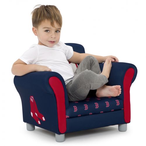  MLB Boston Red Sox Kids Upholstered Chair by Delta Children