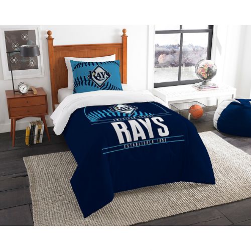  MLB Tampa Bay Rays Grand Slam Comforter Set