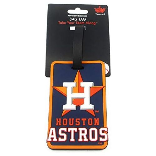  MLB Houston Astros Soft Luggage Bag Tag
