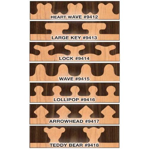  MLCS 9422 Fast Joint Precision Joinery System with 11 Templates