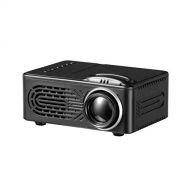 MLL Mini Projector Portable Home Theater 7000 Lumens Full HD 3D 1080P Multimedia AV USB Support Compatible,Black