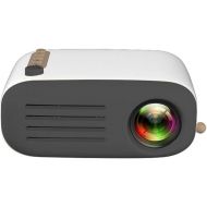 MLL Mini Projector Pocket Video Projecto for Home Theater Support HDMI Smartphone PC Laptop USB for Movie Games,Black